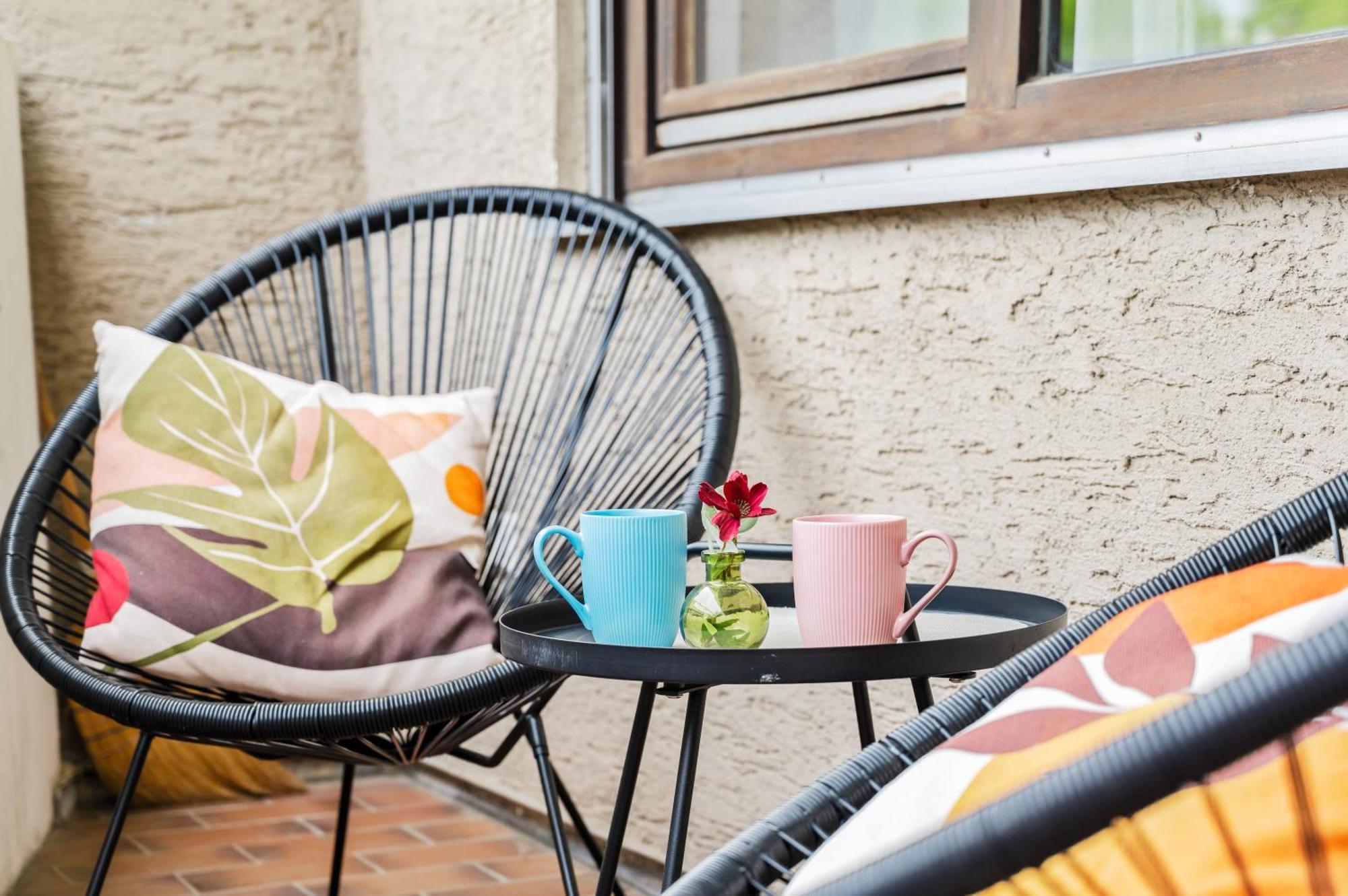 Idyl Kostenloser Privat-Parkplatz Wifi Smarttv Balkon Лудвигсбург Екстериор снимка